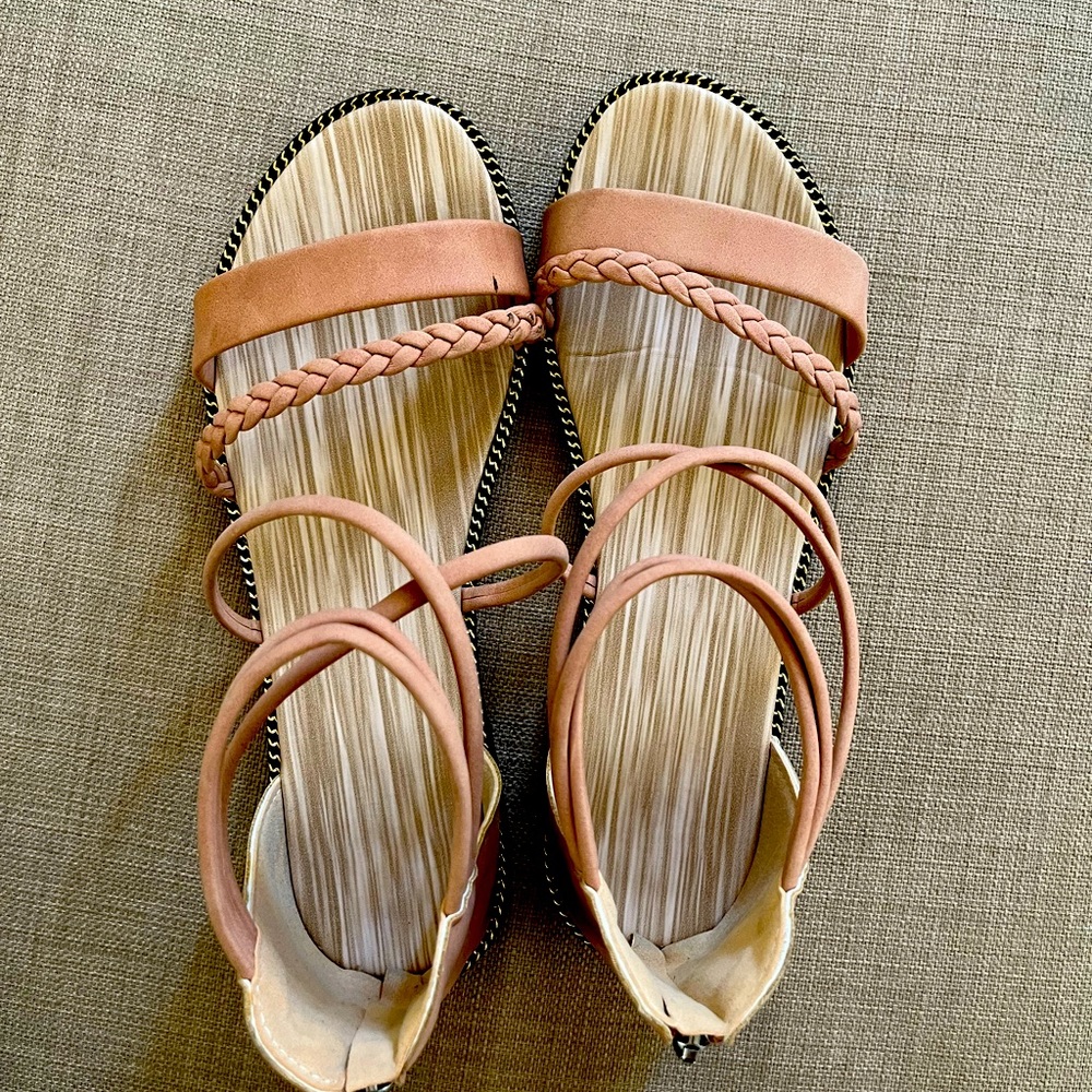 Sandals gladiator style